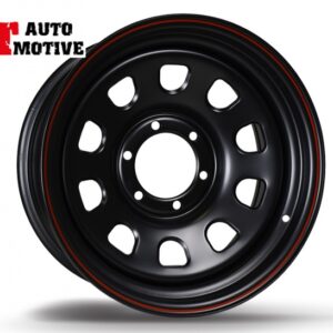 ČELIČNE FELGE 8x17 ET -10 DAYTONA BLACK FOR FORD RANGER