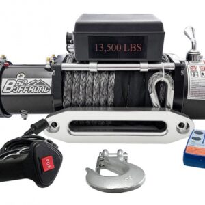 WINCH B52 13500 12V SYNTHETIC