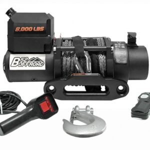 WINCH B52 8000 12V SYNTHETIC